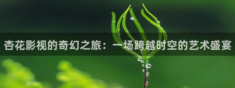 色老湿影院：杏花影视的奇幻之旅：一场跨越时空的艺术盛宴